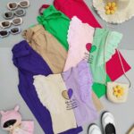 ست تاپ شلوار قلبی🩷💜💚🤎