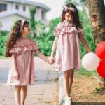 سارافون راه راه و هدبند🩷