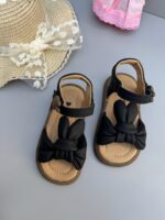 صندل فانتزی دخترانه خرگوشی🐰🖤🤎 - تصویر 6