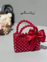 کیف دخترانه مرواریدی🌈 - تصویر 8