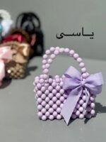 کیف دخترانه مرواریدی🌈 - تصویر 6