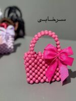 کیف دخترانه مرواریدی🌈 - تصویر 4