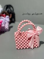 کیف دخترانه مرواریدی🌈 - تصویر 5