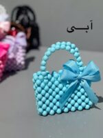 کیف دخترانه مرواریدی🌈 - تصویر 7