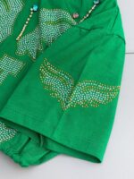 کراپ دخترونه نگین‌دار فرشته💚 - تصویر 5