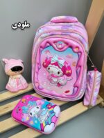 کوله فایبرگلاس برجسته لبوبو🎀💕 - تصویر 2