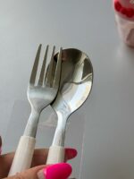ست قاشق چنگال سانریو💜🩷 - تصویر 7