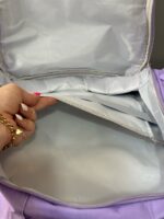 کوله کرومی مدرسه ای وارداتی دخترونه💜 - تصویر 12